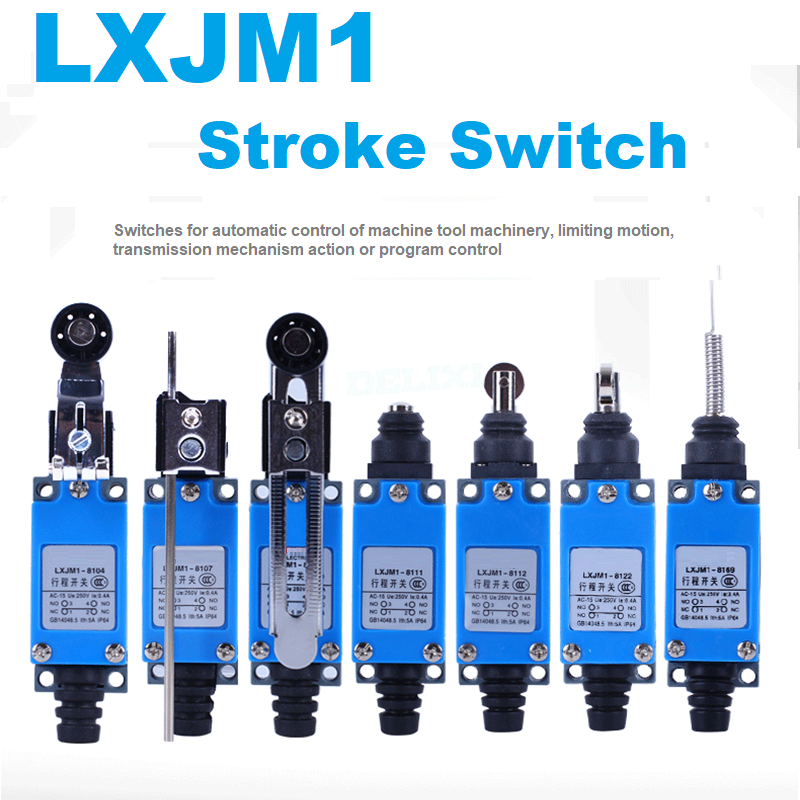 Stroke limit Switch LXJM1-8108 Mechanical Contact Momentary Roller Micro Switch