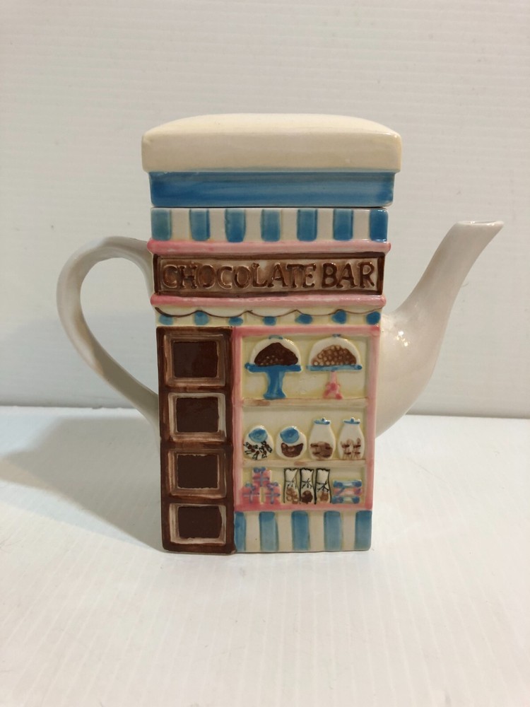 Unique MSRF Design Studios 'Chocolate Bar & Cupcakes' Tea Pot - 2 1/2 cup
