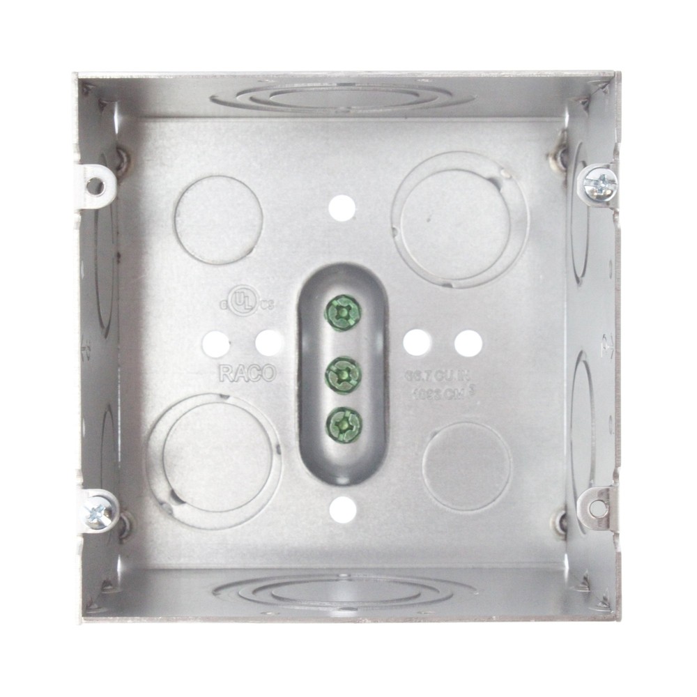 Raco 260 Square Data Box 3-1/4 in Deep