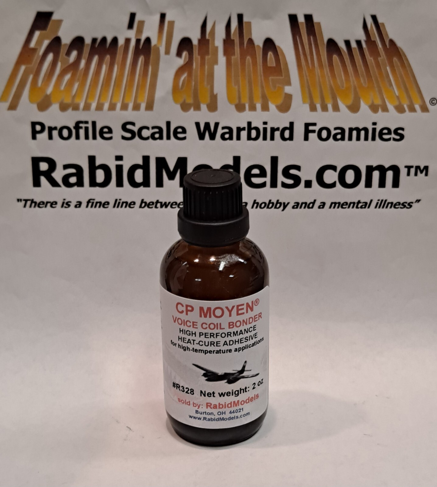 High-temp VOICE COIL BONDER - Thermoset Adhesive by CP Moyen - Pick the size!