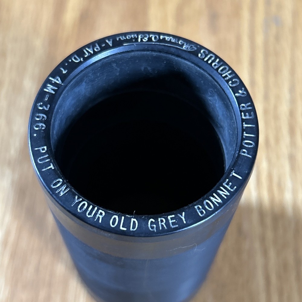 Edison Cylinder Record Put On Your Old Grey Bonnet Fred Potter 366 Untested