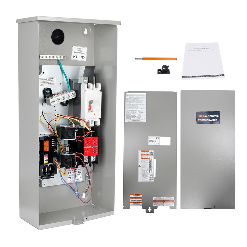 200 Amp Automatic Transfer Switch w/Power Management for Generac RXSW200A3