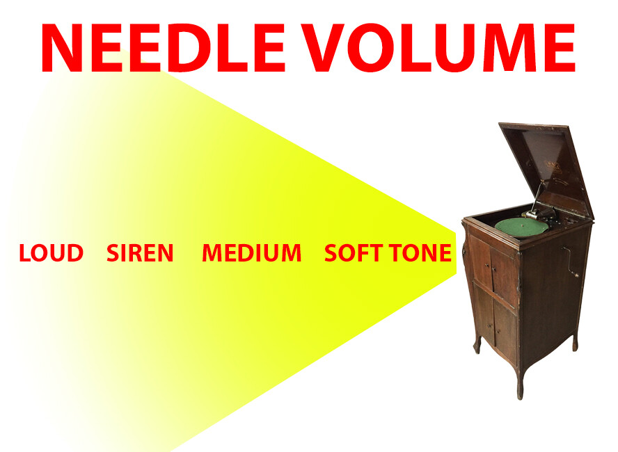 300 GRAMOPHONE Needles - Loud, Soft, Medium_Antique Record Player Phonographs