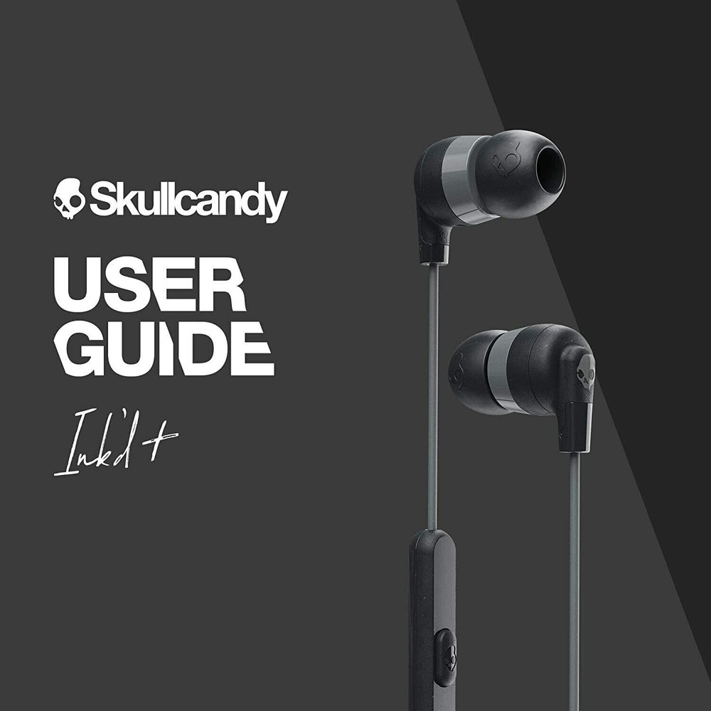 Skullcandy Ink'd Plus In-Ear Earbud - Black