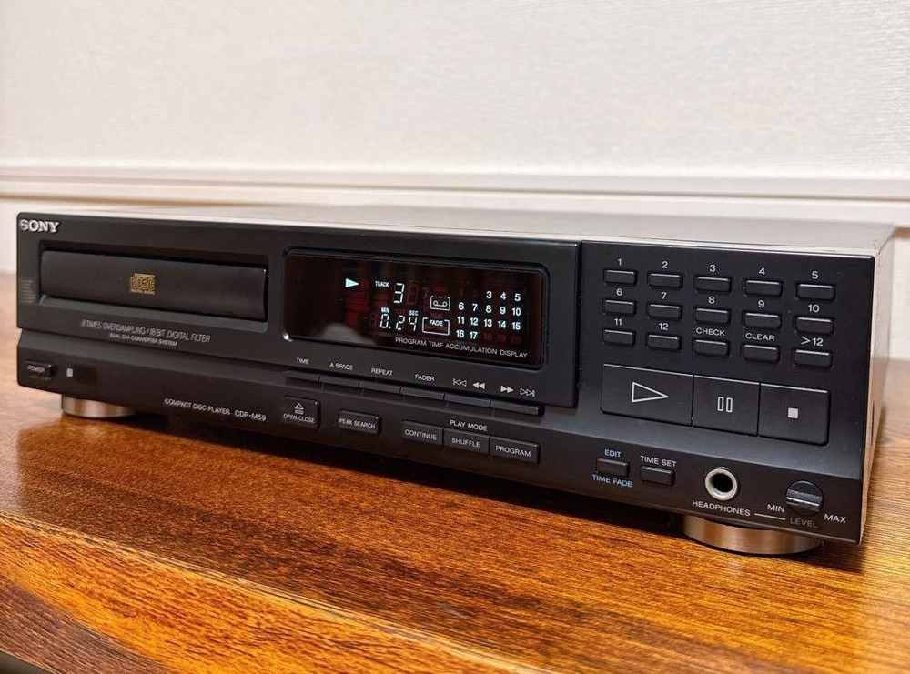 SONY CDP-M59 CD Player 8x Oversampling 18-bit DAC w/New Pickup FullyFunction