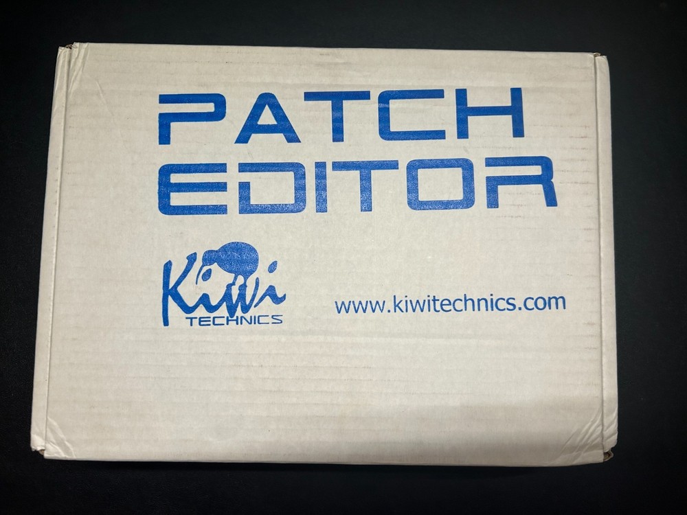 Kiwi Technics Patch Editor, synthesizer programmer, analog synths midi interface
