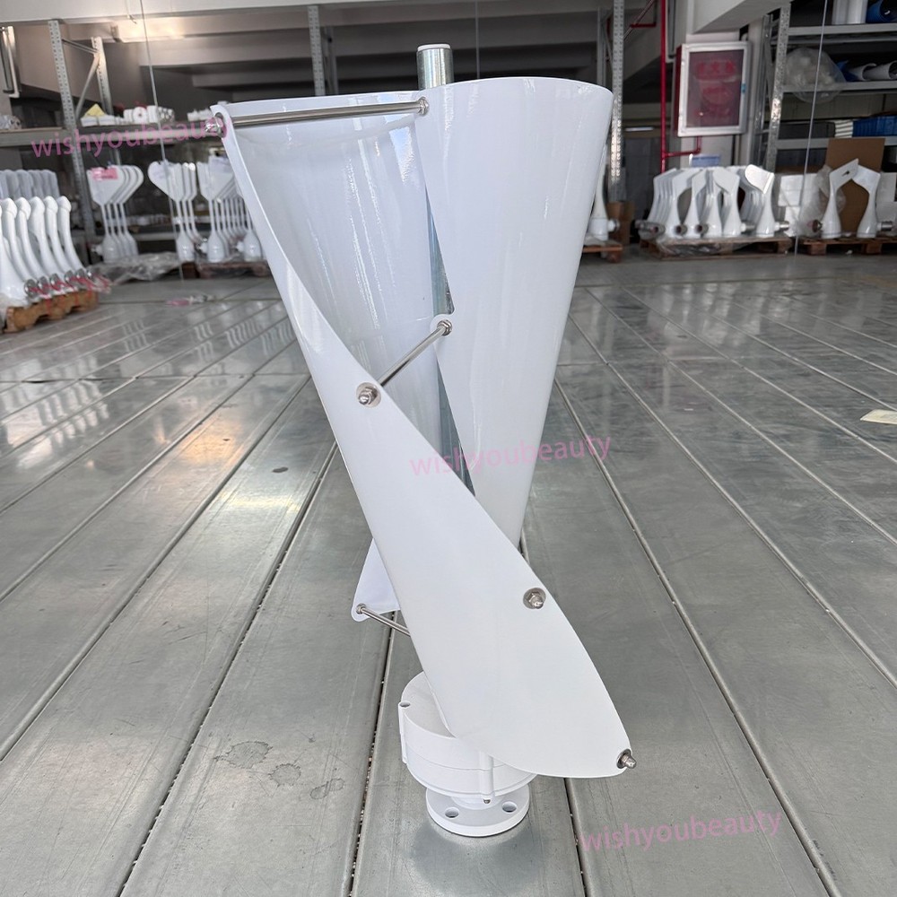 800W 24V Vertical Wind Turbine Generator & MPPT Charge Controller Windmill Power