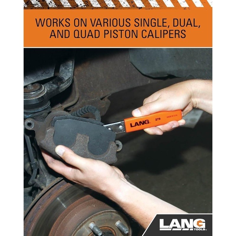 Piston Spreader Tool Fixed & Floating Calipers Ratchet Technology USA Made