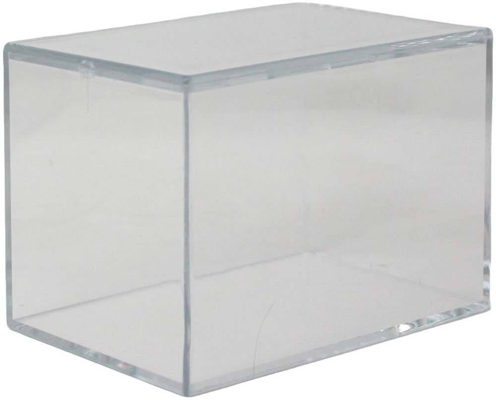 150 Count 2-Piece Plastic Snap Card Box | 2 Pack