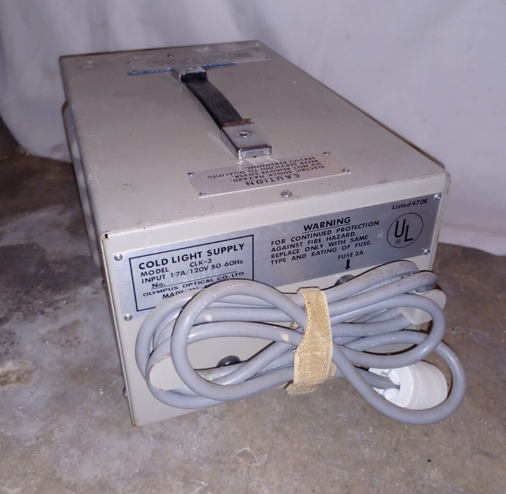 Olympus CLK-3 Cold Light Supply Source Endoscopy Equipment Endoscopes