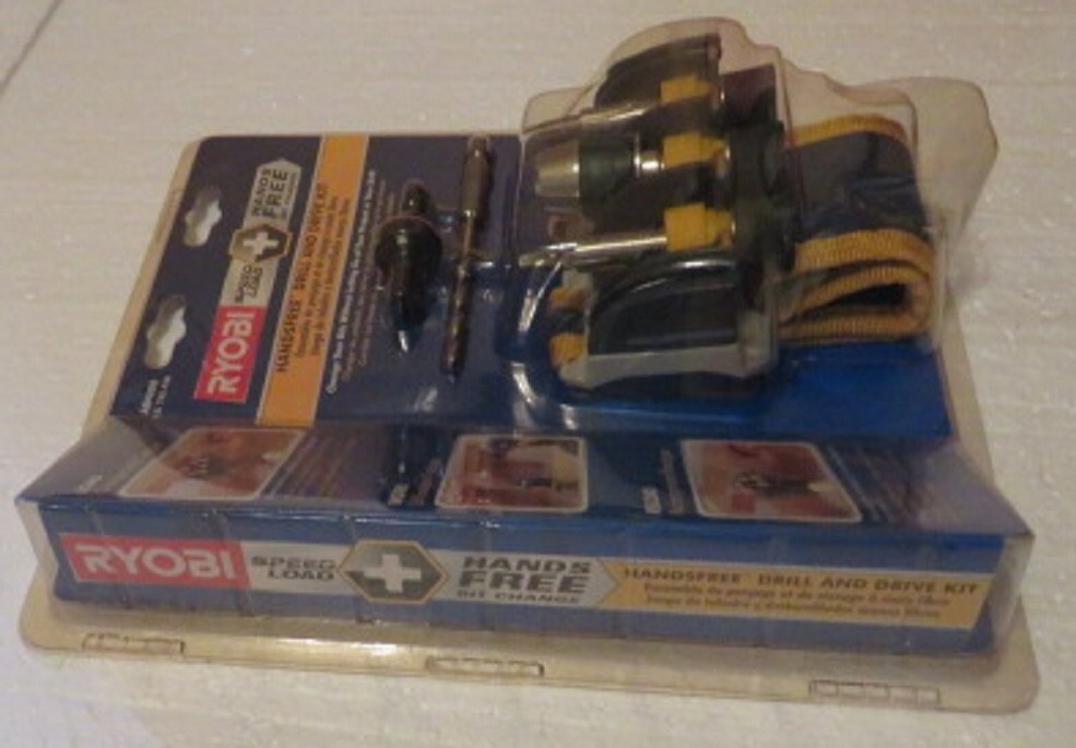 RYOBI HANDS FREE DRILL & DRIVER SET, SEALED,