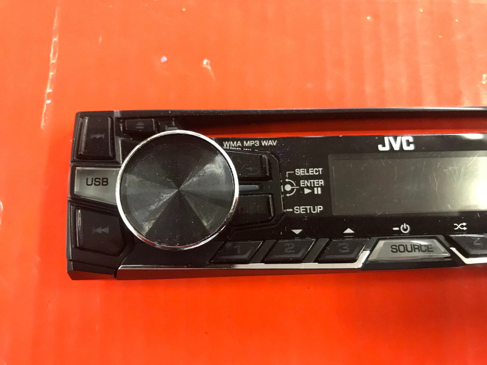 kd-r460 jvc faceplate tested working