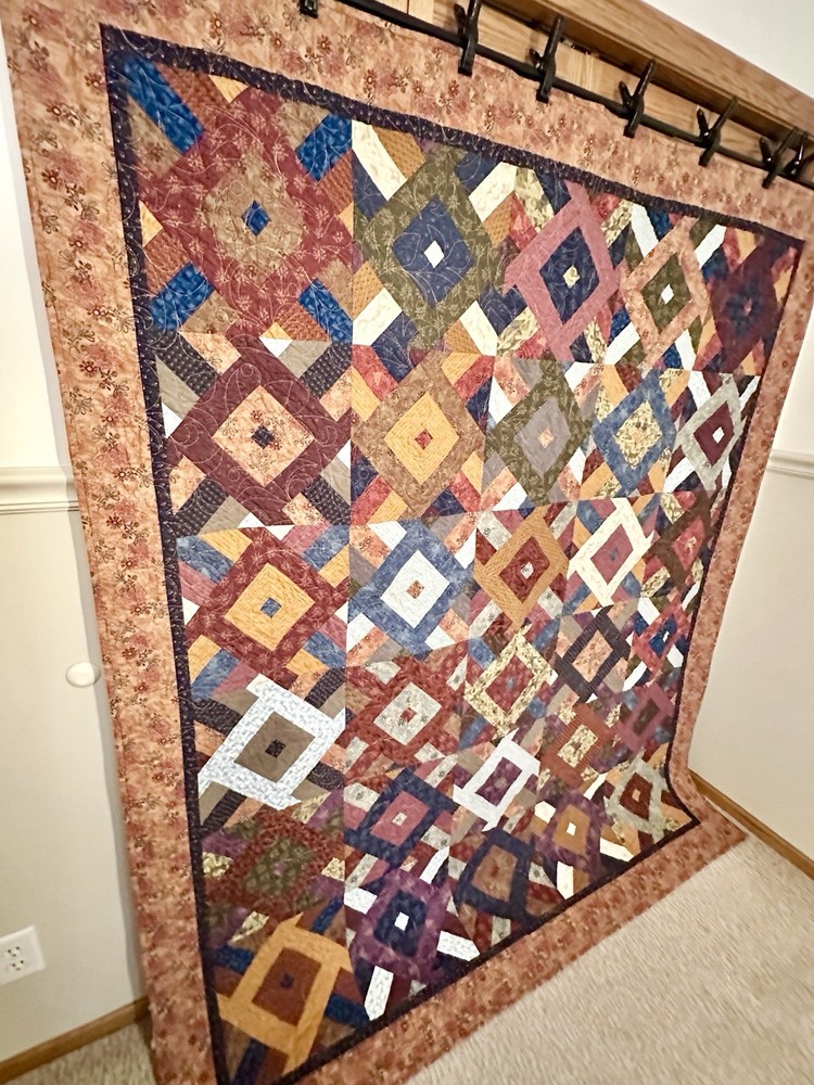 Handmade Patchwork Cotton Quilt