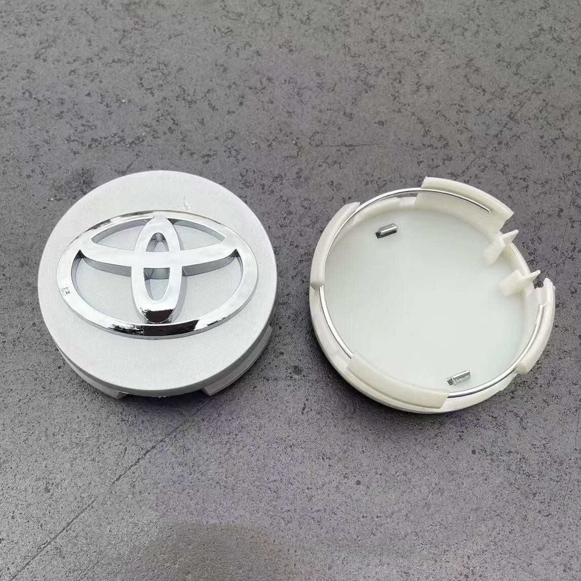 ✨4pcs Wheel Center Cover Hub Caps Emblem Chrome 62MM Fit For Toyota Camry Sienna