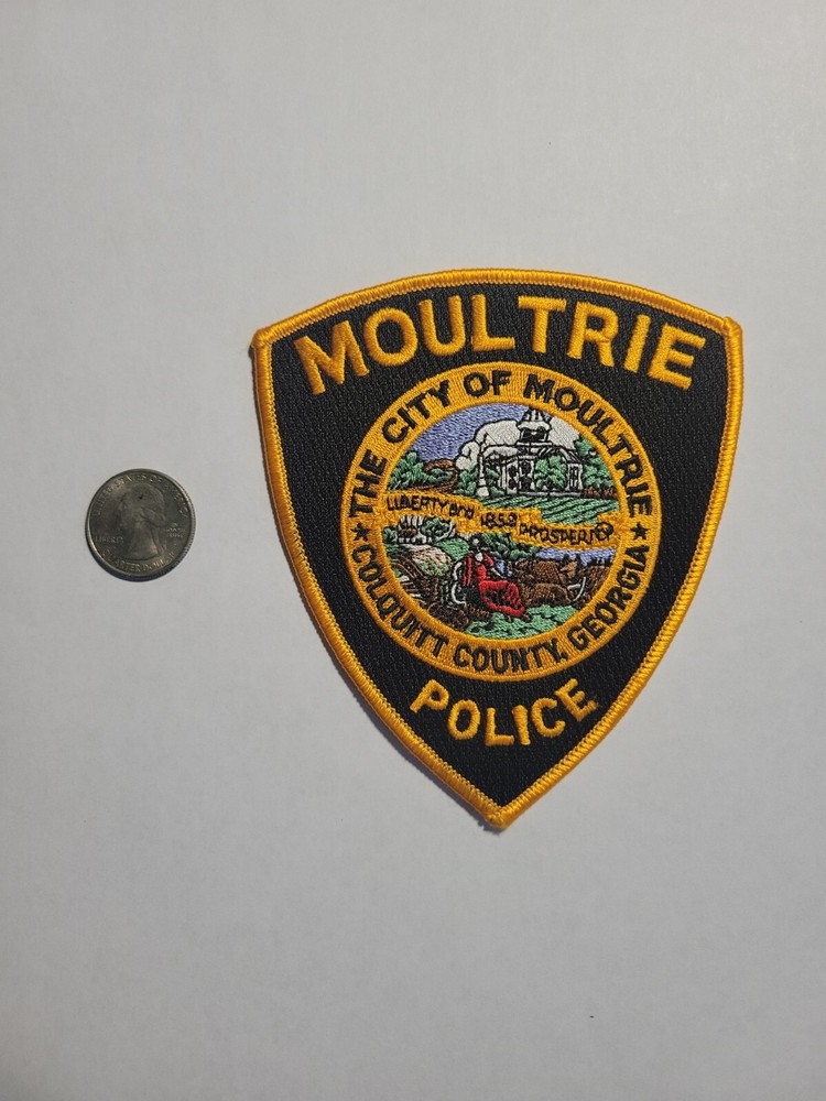 MOULTRIE GEORGIA GA POLICE PATCH