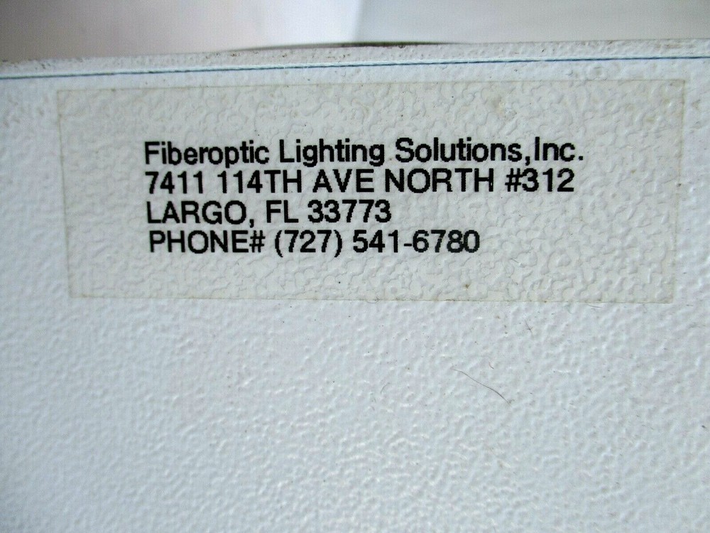 FIBER OPTIC LIGHT SOURCE..MODEL #LSIN-072-2..ILLUMINATOR