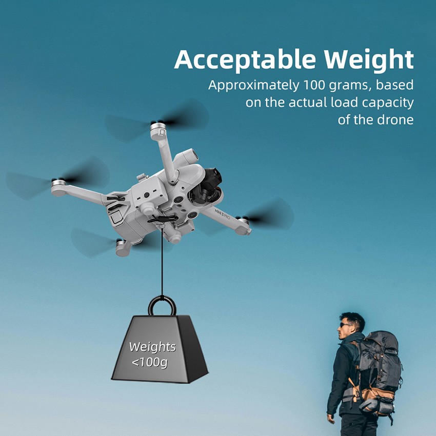 Drone Airdrop Release System Thrower for DJI Mini 3 / Mini 3 Pro