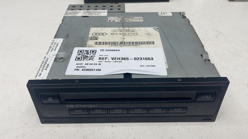 AUDI A8 S8 D3 4E 2008-2010 CD CHANGER 4E0035110E