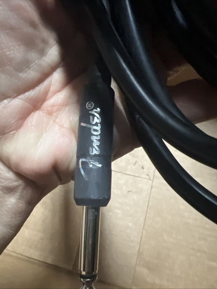 Fender Guitar Cable 10ft/ #A2Q220 Black - NB1