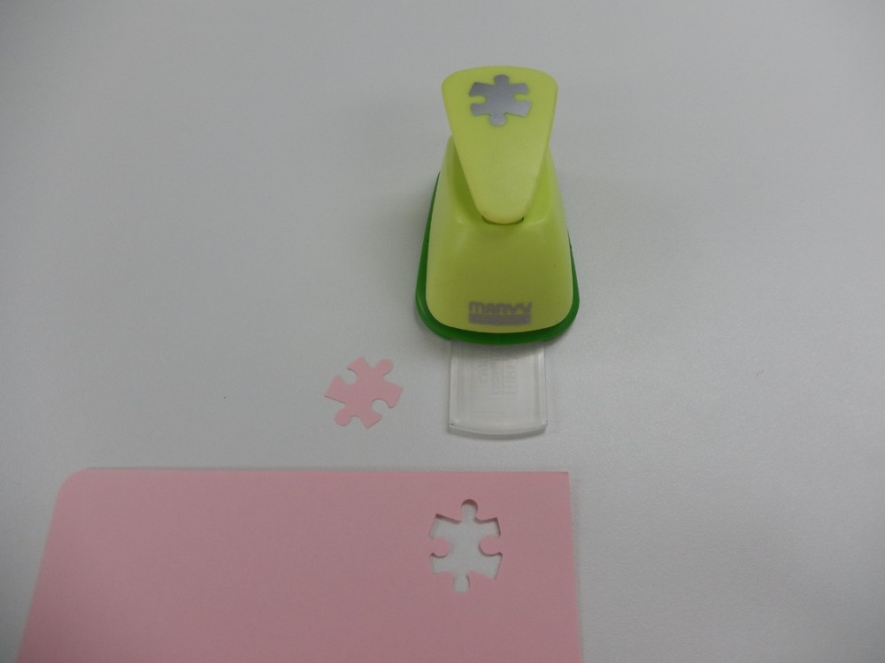Assorted Paper Punches Set of 5 - See Description