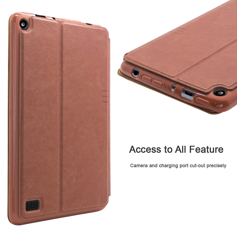 Folio Leather Cover Case For Amazon Kindle Fire 7" 5th 7th 8th 2019 Gen