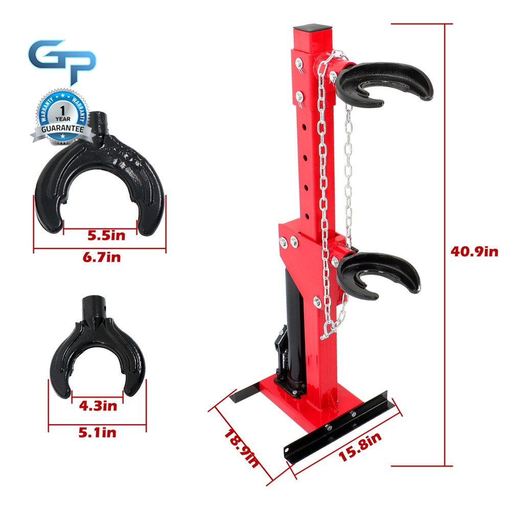 Strut Spring Compressor 4.5 T Hydraulic Jack Coil Spring Compressor Tool