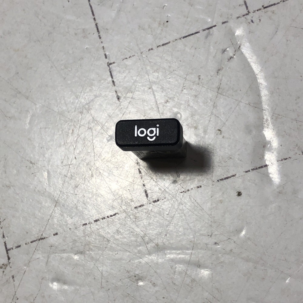 Logitech K295 Silent Touch Wireless Keyboard White w Receiver Dongle