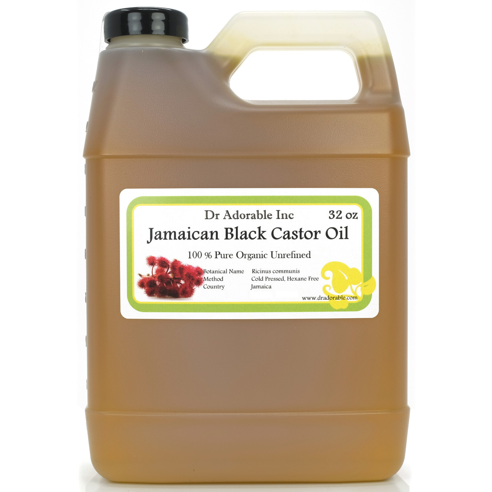 32 oz Pure Jamaican Black Castor Oil Super Potent Strengthen Grow Restore Hair