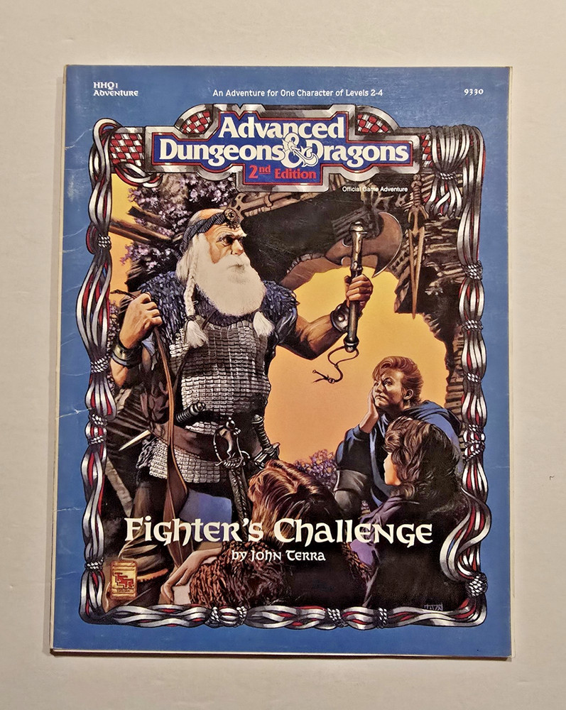 Advanced Dungeon & Dragons Fighter's Challenge Module HHQ1