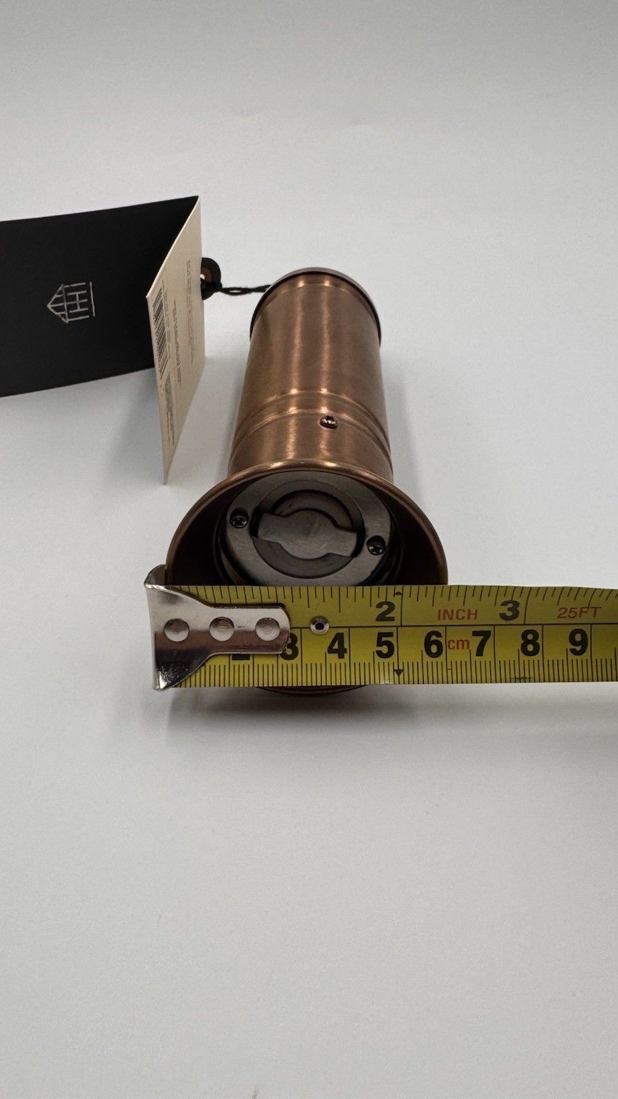 Hearth & Hand With Magnolia 7” Salt & Pepper Crank Grinder Copper Finish New