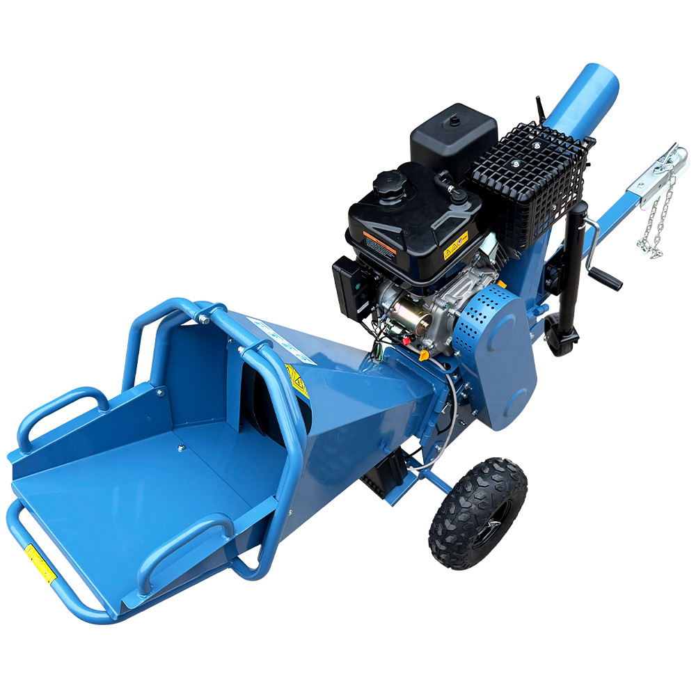 420cc 15hp Gas Powered E-start 5'' Wood Chipper With Towbar USA STOCK FREE SHIP