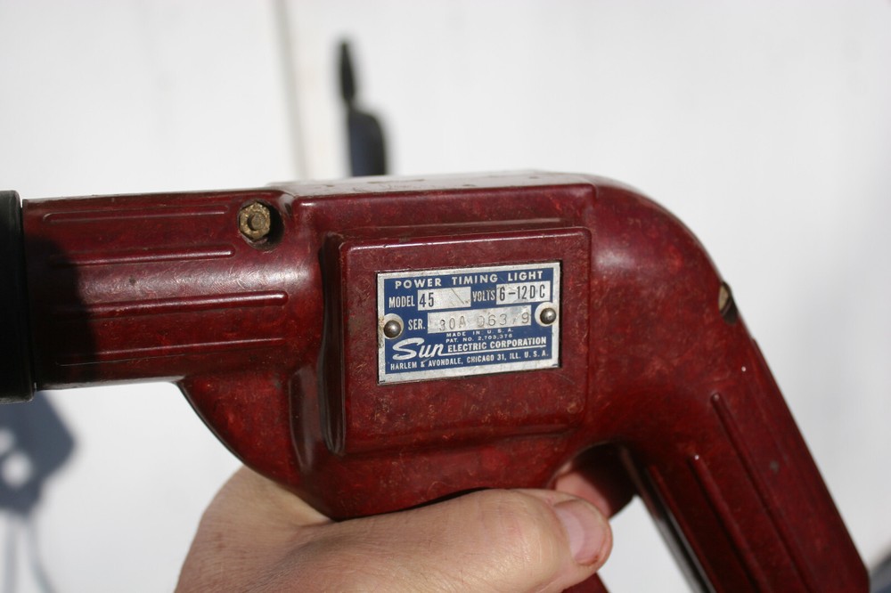 Sun Vintage 6v & 12v Timing Light - Model 45