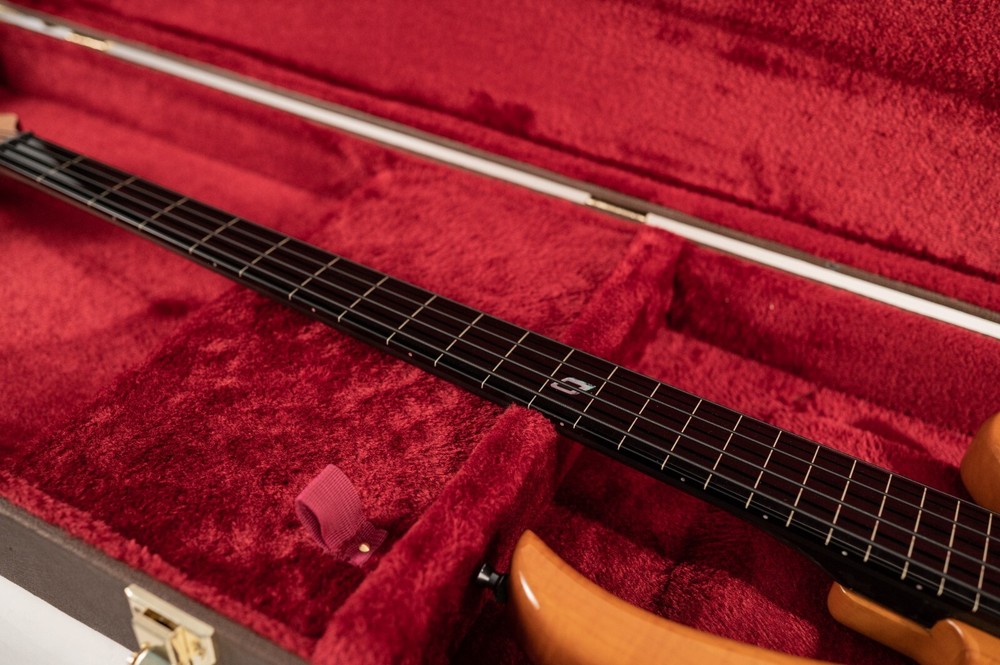 Hard-Shell Electric Bass Case (Brown)