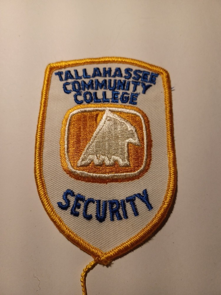 Police Security University Shoulder Patch