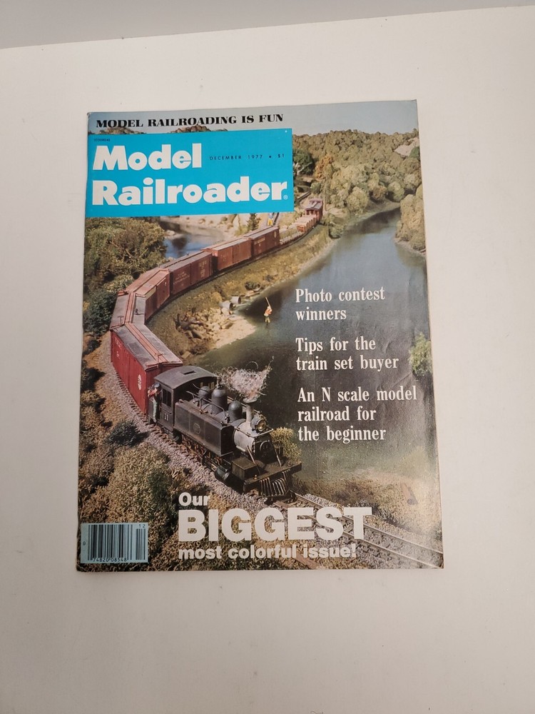 Model Railroader Magazine December 1977