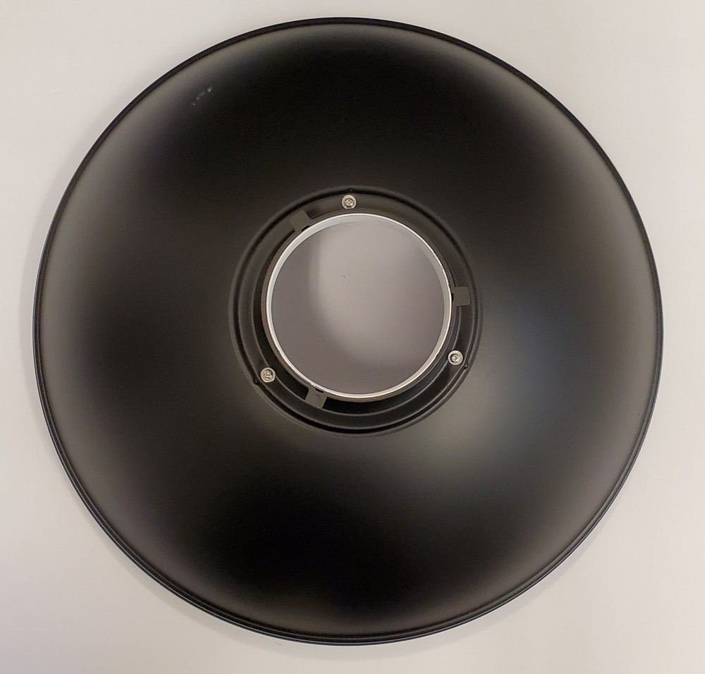 PhotoSEL Studio Reflector 16" Beauty Dish With Diffuser