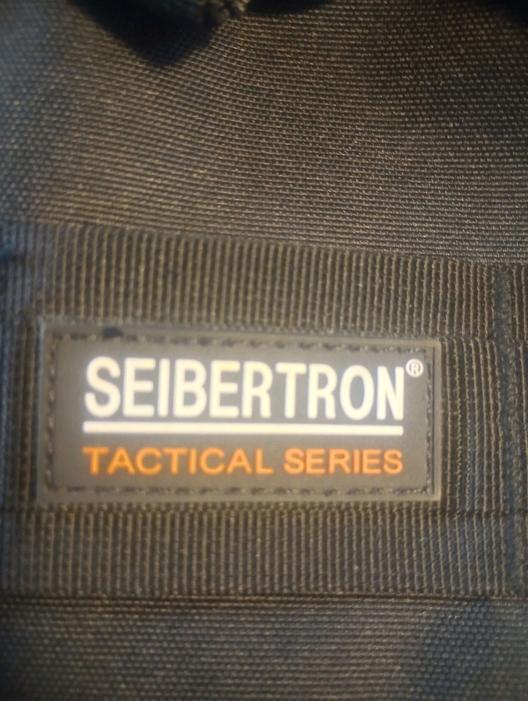 Seibertron Tactical Series Large Capacity Backpack Black
