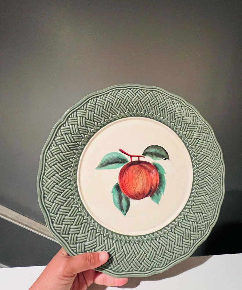 Noble Excellence Stoneware Peach Dinnerware Set – 9 Piece