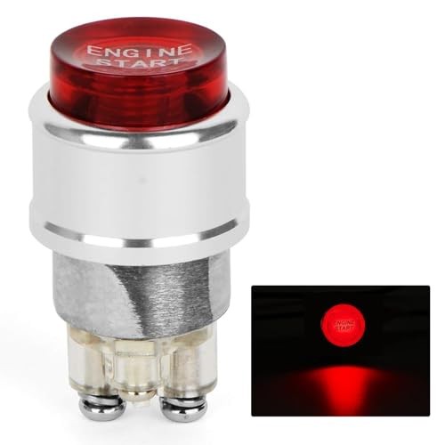 12V 20A Racing Car Vehicle Engine Start Push Button Switch Ignition Red
