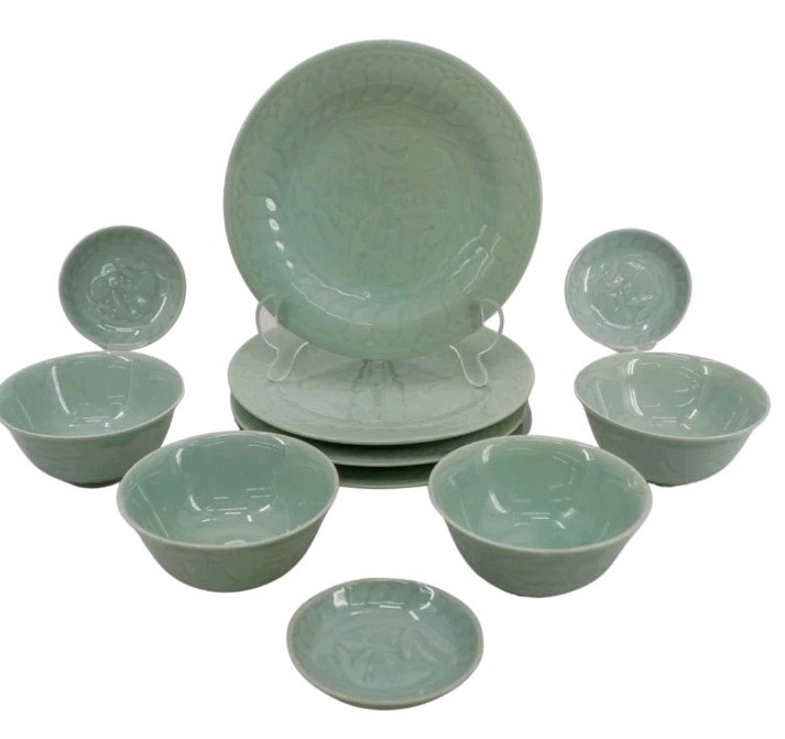 Korean Calderon Porcelain Dishes