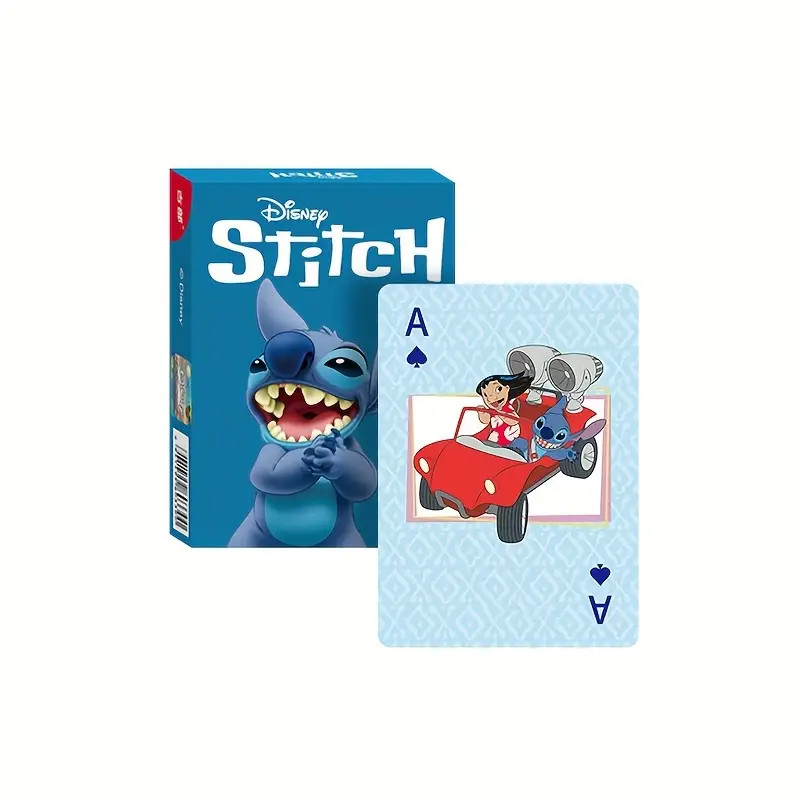 Disney Stitch Themed Mini Playing Cards - New