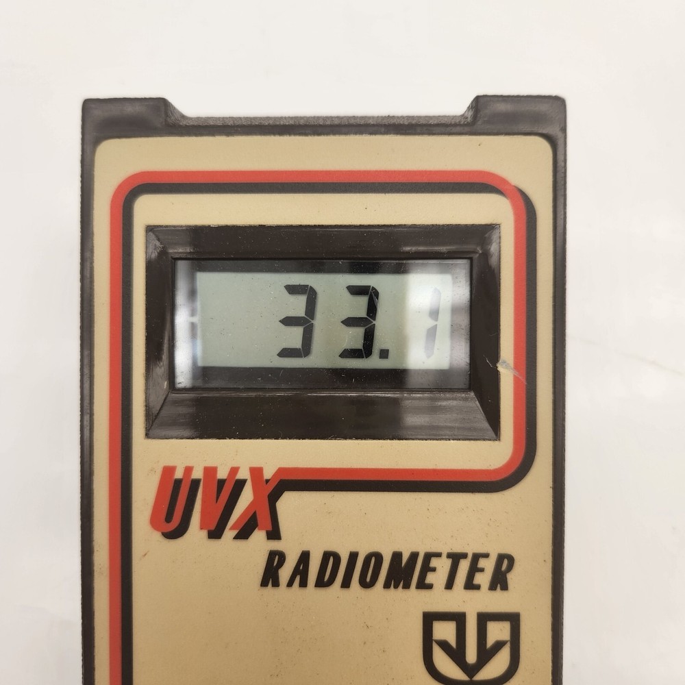 UVP UVX Portable Digital Radiometer | Powers On, Untested