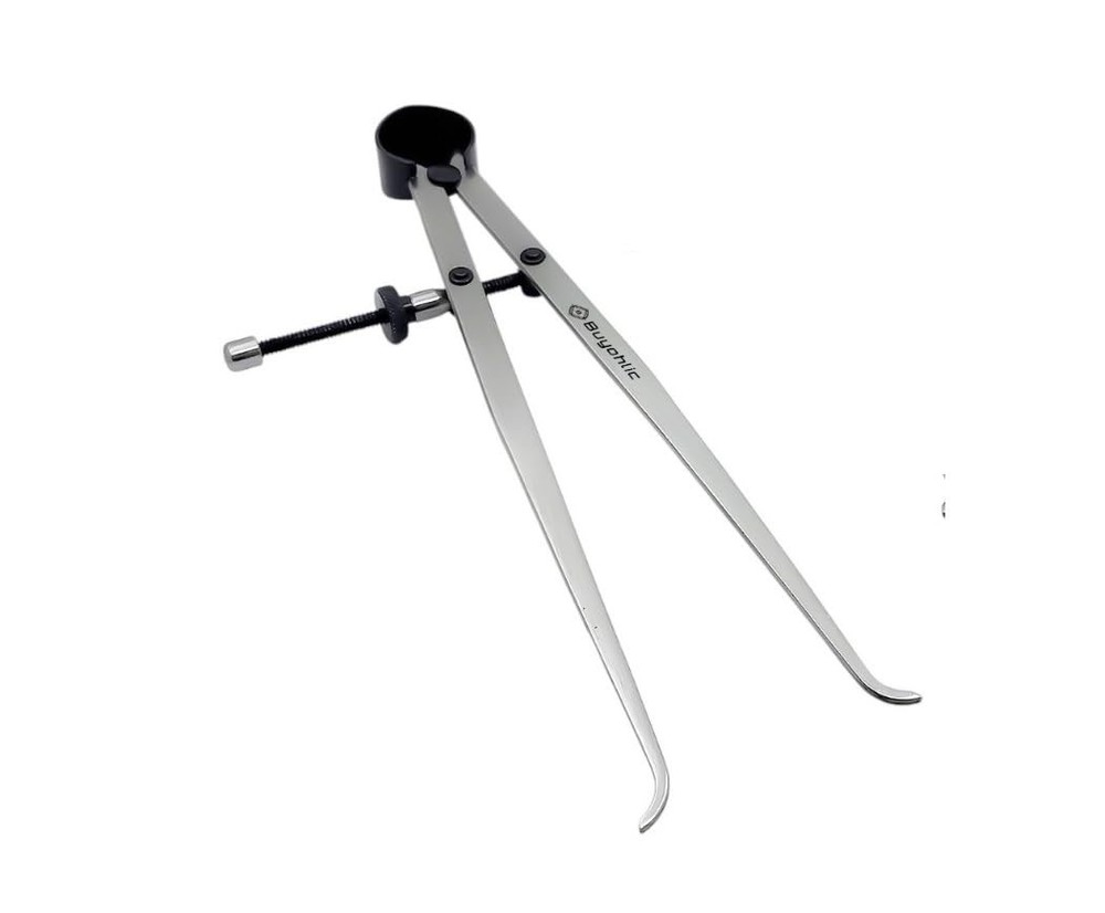 3 PCS 6 Inch 150 mm Spring Caliper Set Inside Outside Divider Measuring Tool