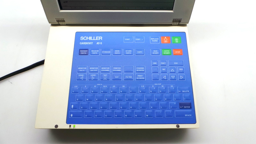 Schiller Cardiovit AT-5 Power checked only