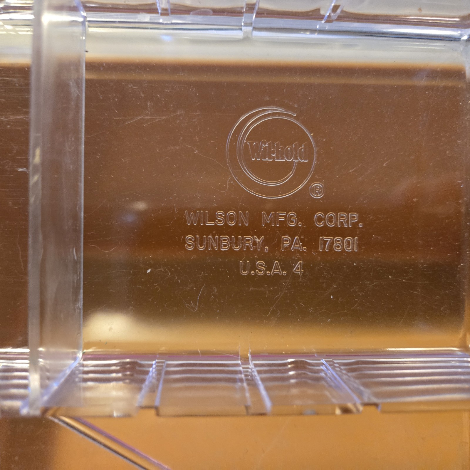 Wilson Wil-Hold Mustard Yellow Sewing Organizer, retro look, with Sewing Notions