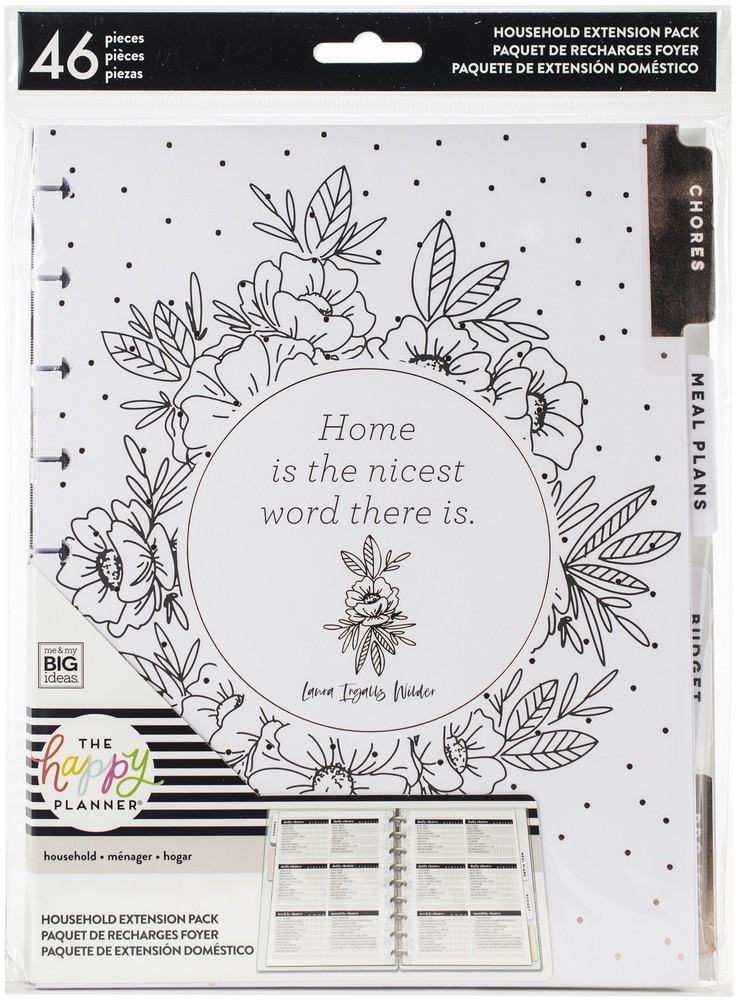 Happy Planner Medium Extension Pack-Home