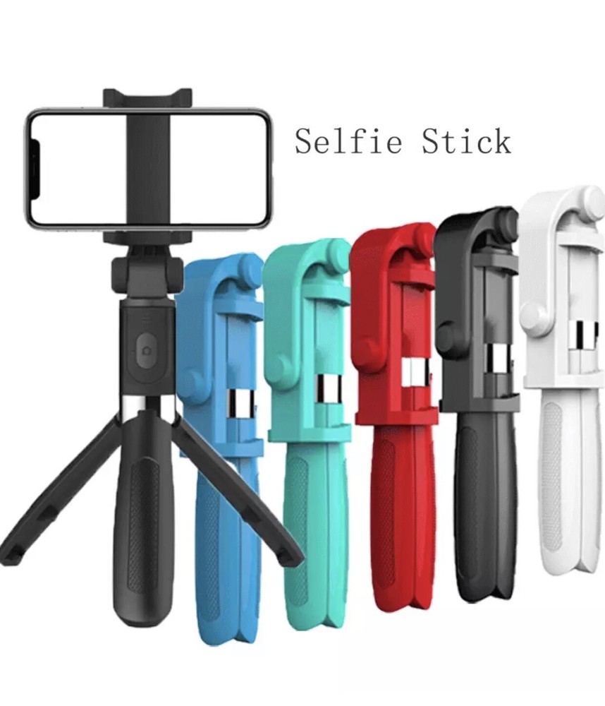 Selfie Stick Wireless Bluetooth with Remote and Extendable Tripod Phone Holder