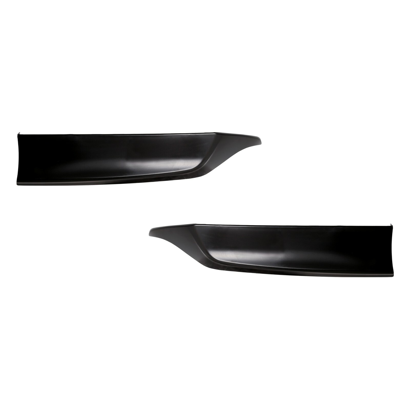 HECASA For 2013-15 Honda Accord 4-DR HFP-Style Black Rear Bumper Spoiler Lip 2pc