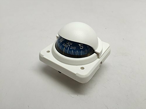 Pactrade Marine White Bracket & Suction Adjustable Built-In Compensation System