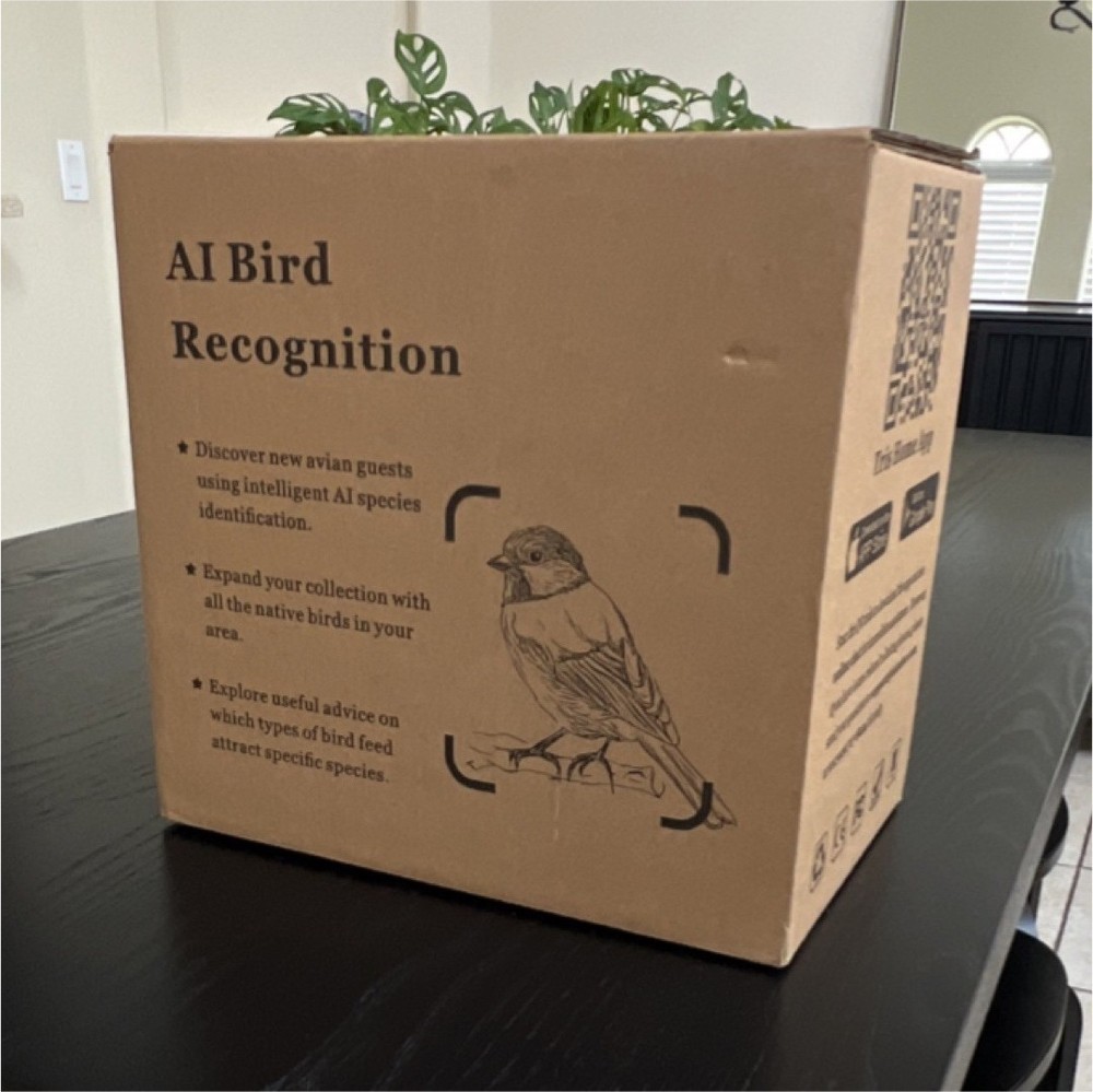 iSleutor Smart Bird Feeder Camera Eco-friendly Easy Clean Bamboo